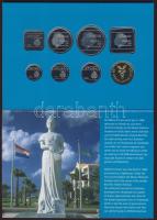 Aruba 1996. Forgalmi sor szettben 5klf + zseton 5c-2 1/2G T:1 Csak 7500 db!