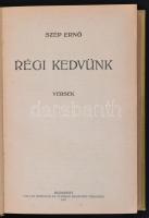 Szép Ernő: Régi kedvünk - A jázminok illata. (Egybekötve.) 
Régi kedvünk. Major Henrik rajzaival. B...