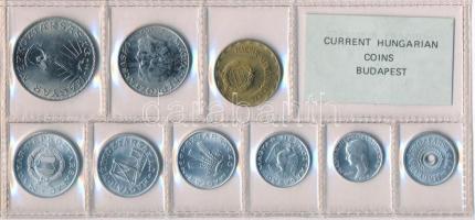 1981. 2f-10Ft (9xklf) érmés forgalmi sor fóliatokban T:1
Adamo FO14