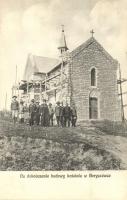 Boryczów, Na dokoúczenie budowy kosciola / construction of the church with priest