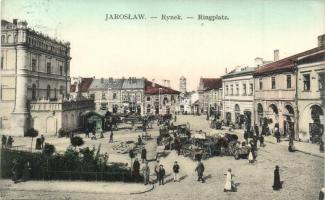 Jaroslaw, Jaruslau; Rynek, Naklad Firmy Aker / Ringplatz / market square
