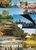 100 db modern külföldi városképes lap
