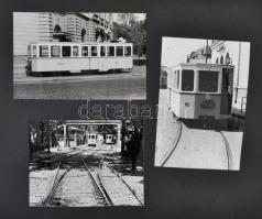 cca 1973 A kisföldalatti a kezdetektől a modern időkig, fotóalbum a kisföldalatti építéséről, modern...