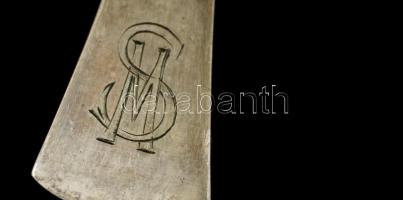 Ezüst (Ag.) villa (6db), jelzett, h:18 cm (6×), nettó:301 g