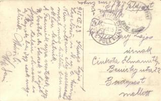 1915 SMS Prinz Eugen az K. u. k. haditengerészet Tegetthoff-osztályú csatahajója, torpedó beemelés u...