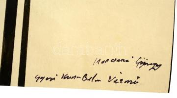 Konecsni jelzéssel: Víztorony. Tus, papír, 38×24 cm