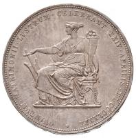 Ausztria 1879. 2G Ag "I. Ferenc József és Erzsébet királynő / Ezüstlakodalom" (24,69g) T:1...