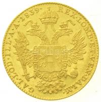 Ausztria 1839A Dukát Au "I. Ferdinánd" (3,48g/0.986) T:2
Austria 1839A Ducat Au "Fer...