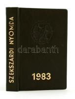 BUÉK '82. A szekszárdi szőlő és bor. Adalékok a szekszárdi borvidék történetéhez. Szerk.: Sipter Gézáné. Szekszárd, 1982, Szekszárdi Nyomda Miniatűrkönyvgyűjtők Klubja. Kiadói műbőr kötés. Készült 1000 példányban.
