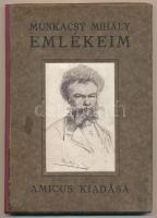 Munkácsyí Mihály: Emlékeim. Dr. Feleky Géza bevezetésével. Fordította Lestyán Sándor. Bp., 1921, Amicus, 1 t.+ 99 p. Javított gerincű kartonált papírkötésben. Első kiadás. Számozott (200/77.) példány.