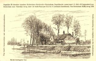 Kralingseveer, Dutch art postcards s: Eug. Rensburg