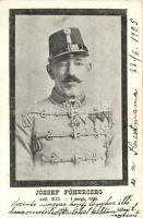 1905 József Főherceg gyászlap / Archduke Joseph obituary card (EK)
