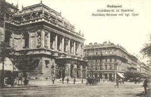 Budapest VI. Andrássy út és az Opera (EK)