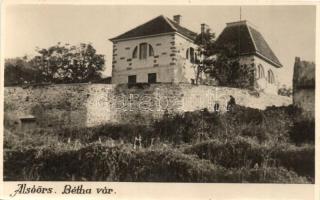 1932 Alsóörs, Bétha vár, kastély, photo