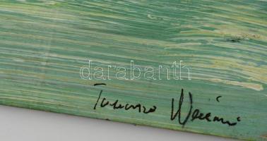 Tavaszy jelzéssel: 4 db olaj,farost és 1 db papír, 11×20-29×40 cm