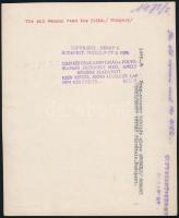 cca 1928 Kerny István (1879-1963): Csökölyi népviselet (Somogy megye), pecséttel jelzett vintage fot...