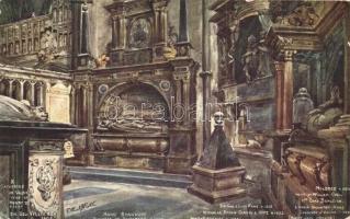 London, Westminster Abbey, graves, interior, censored s: Ethel Roth (EK)