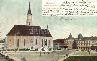 Kolozsvár, Cluj - 5 db RÉGI városképes lap / 5 pre-1945 town-view postcards