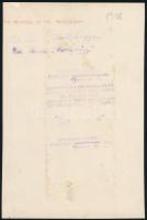 1928 Kerny István (1879-1963): Juhnyáj a Hortobágyon, pecséttel jelzett vintage fotóművészeti alkotá...