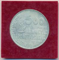 1984. 500Ft Ag "Nyári Olimpiai Játékok - Los Angeles" eredeti tokban, tanúsítvánnyal T:BU
...