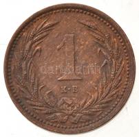 1892KB 1f Br Körmöcbánya T:2 
Hungary 1892KB 1 Fillér Br Kremnitz C:XF
Adamo K1