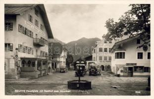 Reutte mit Gasthof Foto AK