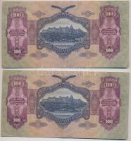 1930. 100P (7x) sorszámkövetők T:II,III