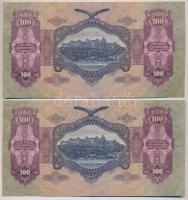 1930. 100P (7x) sorszámkövetők T:II,III