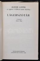 Oliver Lustig: Lágerszótár. Fordította Szűcs Olga. Kolozsvár, 1984, Dacia Könyvkiadó. Kiadói egészvá...