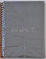 Nagy alakú képeslapalbum 184 férőhellyel / Big sized postcard album for 184 postcards (25 cm x 32 cm...