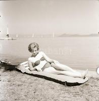 cca 1930 Budapest, élet a Dunán és a két partján, korabeli vintage negatívokról készült 11 db mai na...