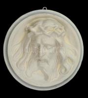 Jézus arcképe fali kisplasztika d: 20 cm