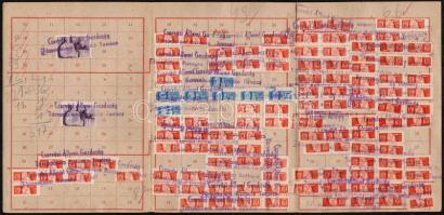 1951 OTI bélyeglap 224 bélyeggel