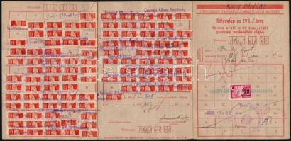 1951 OTI bélyeglap 224 bélyeggel