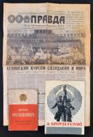 1967 Szovjetunióról szóló képes kiadvány, Pravda, orosz nyelvkönyv
