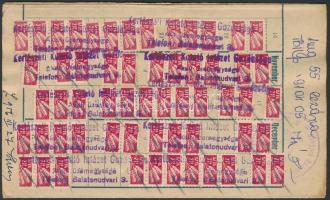 1955 SZTK bélyeglap 148 bélyeggel