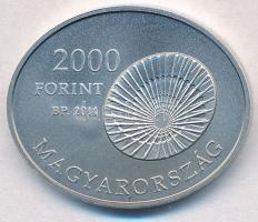 2014. 2000Ft Cu-Ni "Bárány Róbert 100 éve nyerte el a Nobel-díjat" T:BU