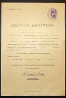 Motorkocsivezetői bizonyítvány (1948)