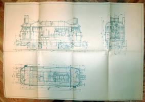 DL II HÉV motorkocsi rajz
