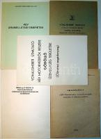 HÉV oktatófüzetek (5db)