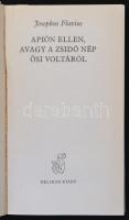 Flavius, Josephus: Apión ellen, avagy a zsidó nép ősi voltáról. Bp., 1984, Helikon (Prométheusz köny...