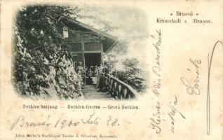 Brassó, Kronstadt, Brasov; Bethlen barlang. Julius Müllers Nachfolger / Grotte / Grota / cave (fl)