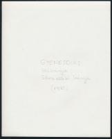 cca 1974 Visonta és Gyenesdiás - Külszíni bányák, 2 db vintage fotó feliratozva, 23x18 cm és 16x23 c...