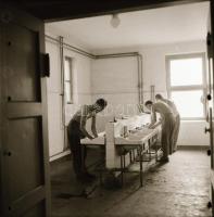 cca 1968 Kecskeméti városképek, épületek, életképek, Medgyesi László 13 db vintage negatív felvétele...