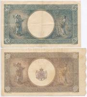 Románia 1941. 2000L vízjeles papíron + 1943. 2000L vízjeles papíron + 1943. 10.000L vízjeles papíron...