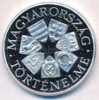 Fritz Mihály (1947- )  DN "Honfoglalás 895 / Magyarország Történelme" Ag emlékérem (15g/0....