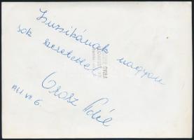 1961 Orosz Adél (1938-)  és Róna Viktor (1936-1994) első közös fellépéskre készülve (Pablo Picasso 8...