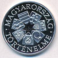 Fritz Mihály (1947- ) DN "Vérszerződés / Magyarország Történelme" Ag emlékérem (15g/0.500/...