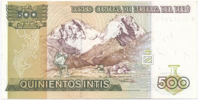 Peru 1987. 500I T:I,I-
Peru 1987. 500 Intis C:UNC,AU
