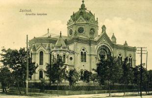 Szolnok Synagoge Foto AK